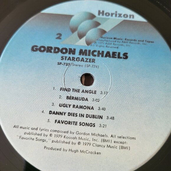 GORDON MICHAELS Stargazer Vinyl LP 1979 Horizon Records SP-737 LP6 - Picture 3 of 9